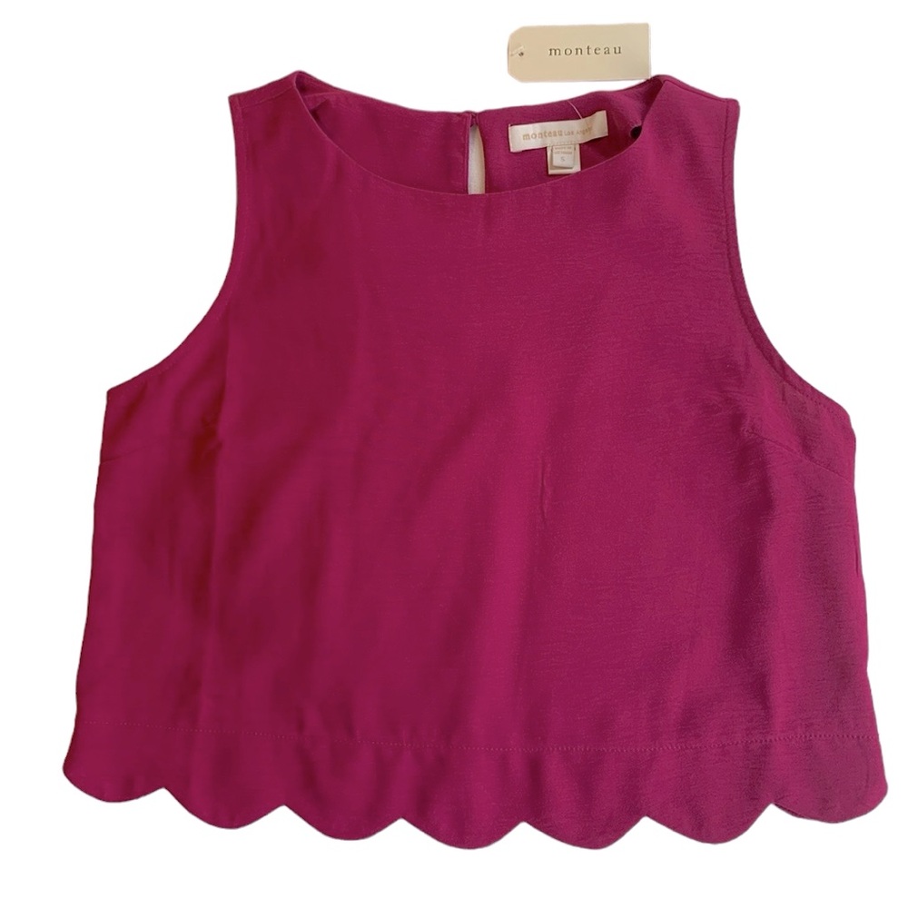 NEW with tag MONTEAU Los Angeles Crop Top